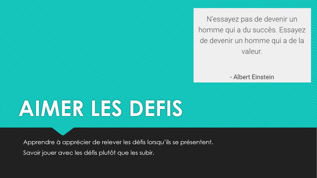 document pdf aimer les defis